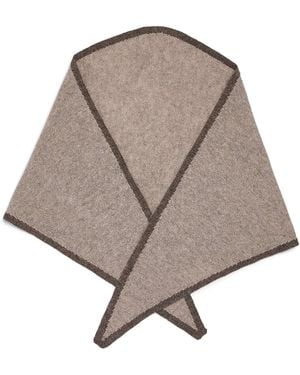 Johnstons of Elgin Cashmere Anya Necktie - Grey