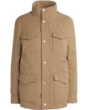 Eleventy Technical Safari Jacket - Natural