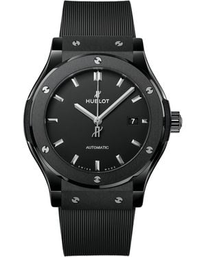 Hublot Ceramic Classic Fusion Magic Watch - Black