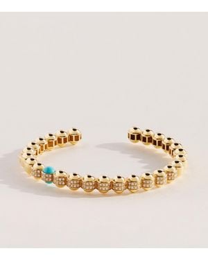 L'Atelier Nawbar Diamond And Atoms Bracelet - Metallic