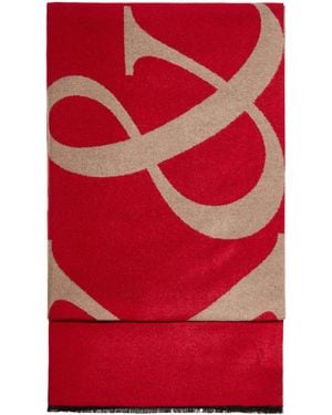 MAX&Co. Logo Scarf - Red