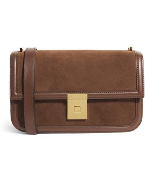 DeMellier Suede Paris Cross-Body Bag - Brown
