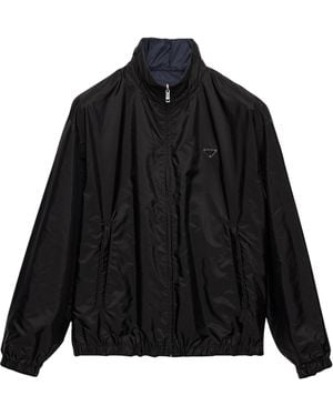 Prada Re-Nylon Bomber Jacket - Black