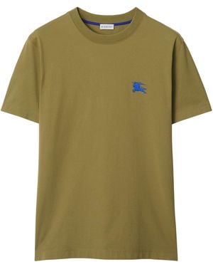 Burberry Cotton Ekd T-Shirt - Green