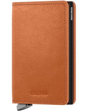 Secrid Suede Basco Slimwallet - Brown