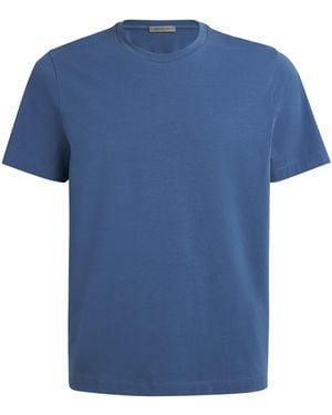 Corneliani Stretch-Cotton T-Shirt - Blue