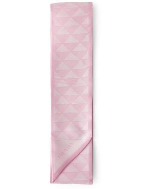 Prada Silk Symbole Jacquard Necktie - Pink