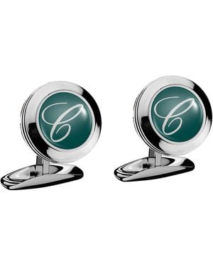 Chopard Classic Round Cufflinks - Green