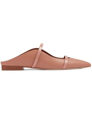 Malone Souliers Leather Maureen Mules - Brown