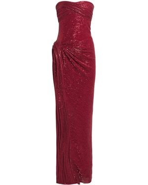 Gaurav Gupta Off-The-Shoulder Solar Gown - Red