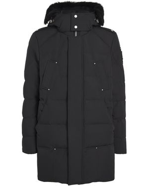 Moose Knuckles Down-Padded Cloud Parka Coat - Black