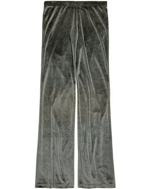 Balenciaga Velvet Sweatpants - Gray