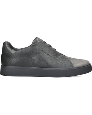 Cole Haan Leather Grandprø Luxe Slip-On Trainers - Brown