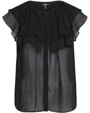 PAIGE Lucia Blouse - Black