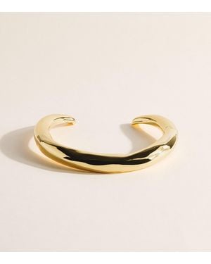 Alexis Small-Plated Hinge Collar Necklace - Metallic