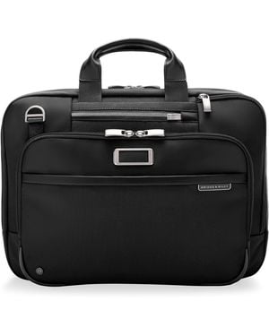 Briggs & Riley Medium Expandable Messenger Bag - Black