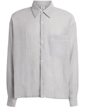 Won Hundred Cotton Maza Shirt - Grey