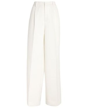 Hervé Léger Satin Simone Trousers - White