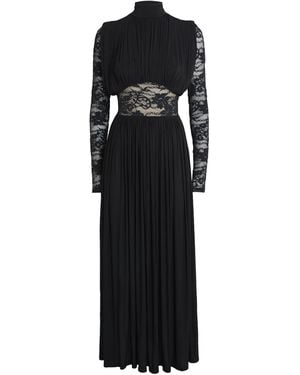 Zimmermann Lace-Detail Rebellion Maxi Dress - Black
