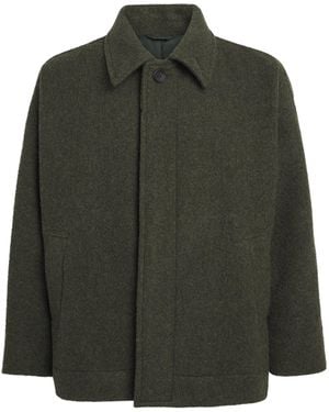IM MEN Fuller Wool Jacket - Green