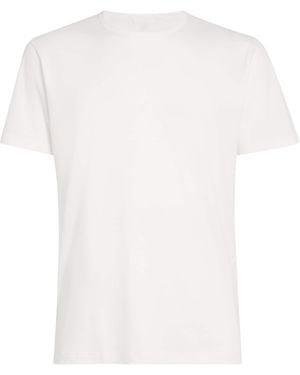 Sunspel Cotton Sea Island T-Shirt - White