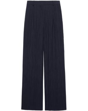 MAX&Co. Pleated Trousers - Blue