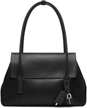Tom Ford Medium Leather Eclipse Shoulder Bag - Black