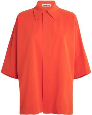 Issey Miyake Looped Shirt - Red