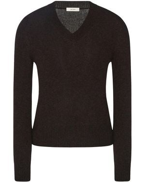 The Row Nalini Goat Cashmere Jumper - Black