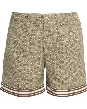CHE Printed Lucena Swim Shorts - Natural