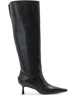 AllSaints Leather Odyssey Knee-High Boots - Black
