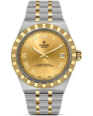 Tudor Royal Stainless Steel And Watch - Metallic