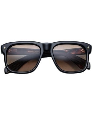 Jacques Marie Mage Acetate Yves Sunglasses - Black