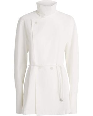 Issey Miyake Cotton Monsieur Shirt - White