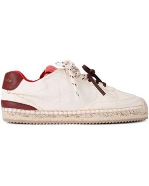 Kurt Geiger Canvas Espadrille Sneakers - Pink