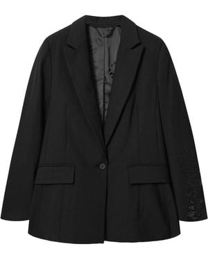 AllSaints Embellished Ottie Skull Blazer - Black
