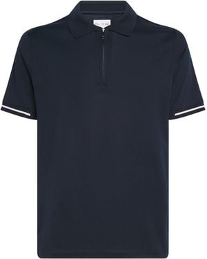 Pal Zileri Cotton Polo Shirt - Blue