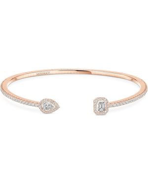 Messika My Twin And Diamond Bangle - Natural