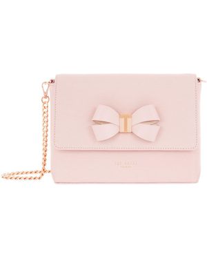 Ted Baker Bowii Bow Crossbody Bag - Pink
