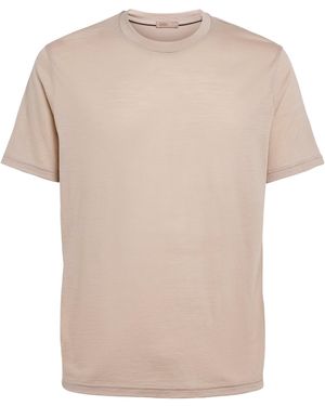 Herno Wool T-Shirt - Natural