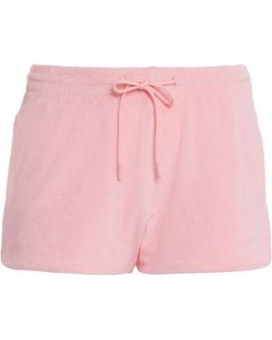 Hunza G Cotton Terry Towelling Shorts - Pink