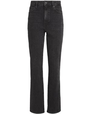 FRAME The Ruler Straight-Leg Jeans - Black