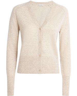 JOSEPH Cashmere Keane Cardigan - Natural