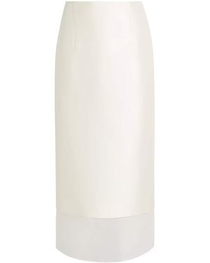 Voranida Aeron Midi Skirt - White