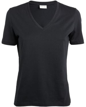 FALKE V-Neck T-Shirt - Black