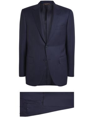 Canali Wool 2-Piece Suit - Blue