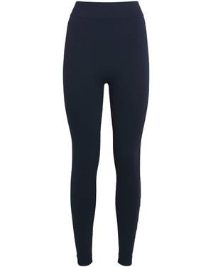 Max Mara Logo Leggings - Blue