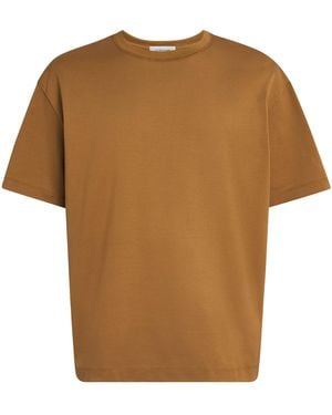 LE17SEPTEMBRE Cotton T-Shirt - Brown