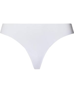 Hanro Invisible Cotton Thong - White