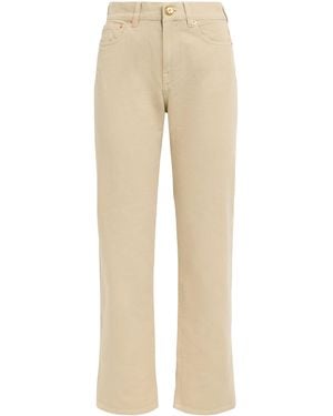 Blazé Milano Nariida Java Straight Jeans - Natural